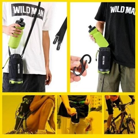 Wildman Torba na ramę rowerową Wildman R1 Czarna Szara Wodoodporna Wildman Torba na ramę rowerową Wildman R1 Czarna Szara Wodoodporna