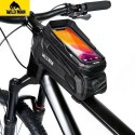 Wildman Torba rowerowa Wildman 1,2L Wodoodporna Czarna wejściem na słuchawki