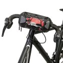 Wildman Torba rowerowa Wildman XT17 1L na mostek PU+EVA wodoodporna Czarna