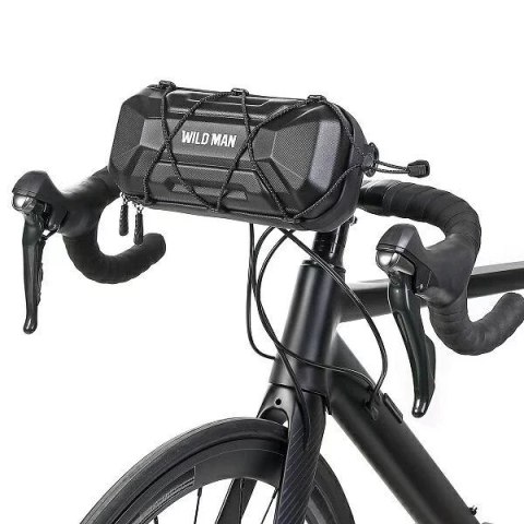 Wildman Torba rowerowa Wildman XT17 1L na mostek PU+EVA wodoodporna Czarna Wildman Torba rowerowa Wildman XT17 1L na mostek PU+EVA wodoodporna Czarna