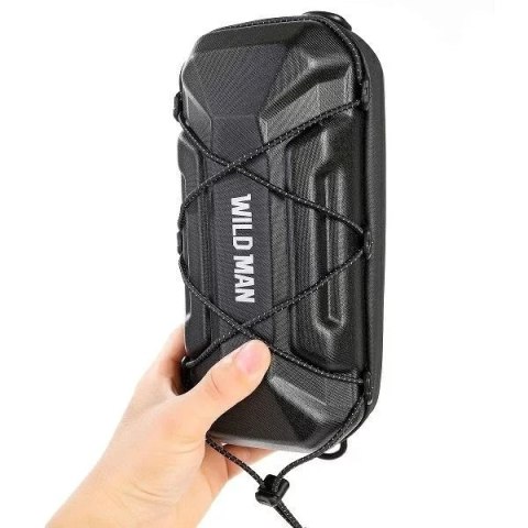 Wildman Torba rowerowa Wildman XT17 1L na mostek PU+EVA wodoodporna Czarna Wildman Torba rowerowa Wildman XT17 1L na mostek PU+EVA wodoodporna Czarna