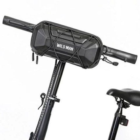 Wildman Torba rowerowa Wildman XT17 1L na mostek PU+EVA wodoodporna Czarna Wildman Torba rowerowa Wildman XT17 1L na mostek PU+EVA wodoodporna Czarna
