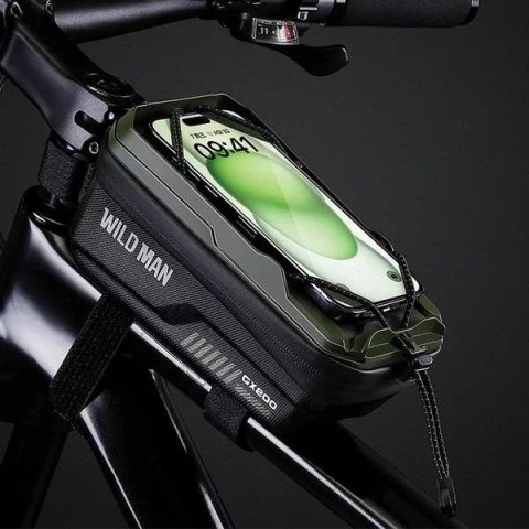 Wildman Torba rowerowa na ramę WILDMAN GX200 2L Czarna Uchwyt na telefon Wildman Torba rowerowa na ramę WILDMAN GX200 2L Czarna Uchwyt na telefon