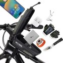 Wildman Torba rowerowa na ramę WILDMAN GX200 2L Czarna Uchwyt na telefon