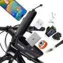 Wildman Torba rowerowa na ramę WILDMAN GX200 2L Zielona Uchwyt na telefon