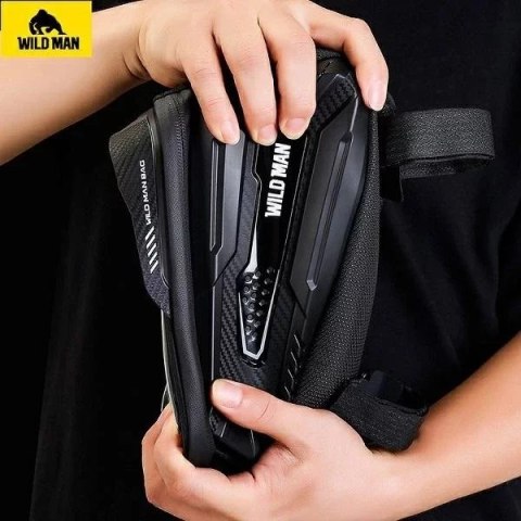 Wildman Torba rowerowa na ramę Wildman M M30 Czarna wodoodporna 1L Wildman Torba rowerowa na ramę Wildman M M30 Czarna wodoodporna 1L