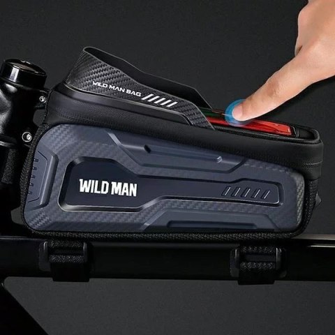 Wildman Uchwyt rowerowy na telefon Wildman M20 zielony lekki montaż na ramę Wildman Uchwyt rowerowy na telefon Wildman M20 zielony lekki montaż na ramę