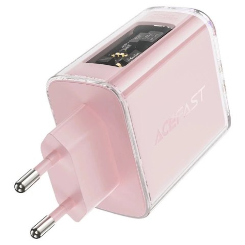 Acefast Ładowarka sieciowa Acefast A45 GaN 65W 3 porty (1xUSB, 2xUSB-C) zielona Acefast Ładowarka sieciowa Acefast A45 GaN 65W 3 porty (1xUSB, 2xUSB-C) zielona