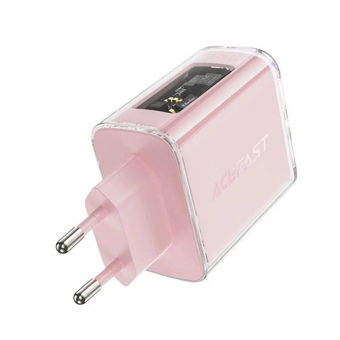 Acefast Ładowarka sieciowa Acefast A45 GaN 65W 3 porty USB (1xUSB, 2xUSB-C) fioletowa Acefast Ładowarka sieciowa Acefast A45 GaN 65W 3 porty USB (1xUSB, 2xUSB-C) fioletowa