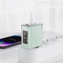 Acefast Ładowarka sieciowa Acefast A45 GaN 65W 3 porty USB (1xUSB, 2xUSB-C) szara