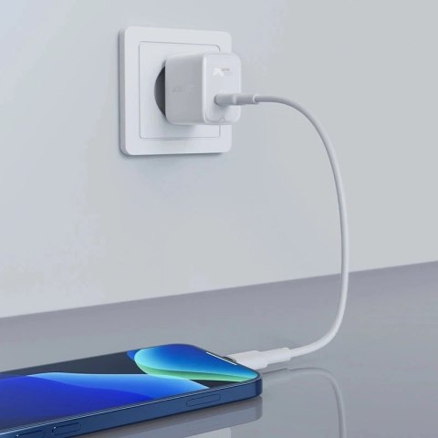 Acefast Ładowarka sieciowa Acefast GaN 30W USB-C PD QC 3.0 Czarna Black Acefast Ładowarka sieciowa Acefast GaN 30W USB-C PD QC 3.0 Czarna Black