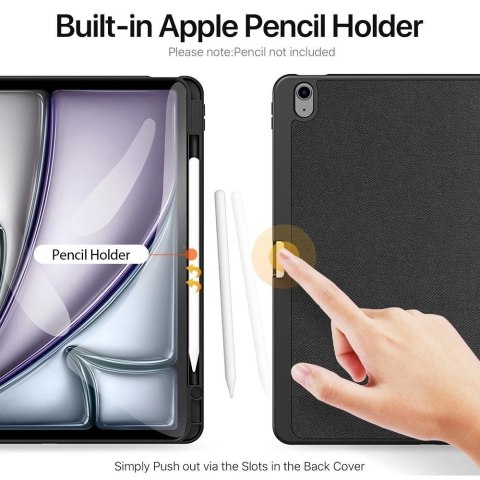 Dux Ducis DUX DUCIS etui DOMO składane z miejscem na rysik do iPad Air 13 (2024) czarne Dux Ducis DUX DUCIS etui DOMO składane z miejscem na rysik do iPad Air 13 (2024) czarne