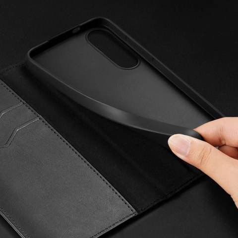 Dux Ducis Etui Dux Ducis Hivo na Samsung Galaxy S25 Edge z klapką ochrona RFID Dux Ducis Etui Dux Ducis Hivo na Samsung Galaxy S25 Edge z klapką ochrona RFID