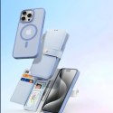 Dux Ducis Etui do iPhone 15 Pro Dux Ducis Lawa Wallet Mag Skórzane Niebieskie