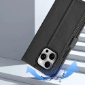 Dux Ducis Etui do iPhone 15 Pro Dux Ducis Lawa Wallet Skórzane Mag Czarny