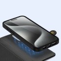 Dux Ducis Etui do iPhone 15 Pro Dux Ducis Lawa Wallet Skórzane Mag Czarny