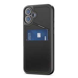 Dux Ducis Etui do iPhone 16 Dux Ducis Rafi II Mag MagSafe RFID Podstawka Czarne