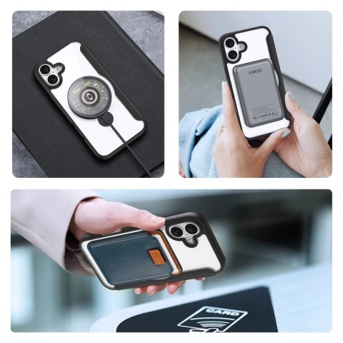 Dux Ducis Etui do iPhone 16 Dux Ducis Skin X Pro MagSafe Fioletowe Dux Ducis Etui do iPhone 16 Dux Ducis Skin X Pro MagSafe Fioletowe