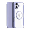 Dux Ducis Etui do iPhone 16 Dux Ducis Skin X Pro MagSafe Klapka Fioletowe