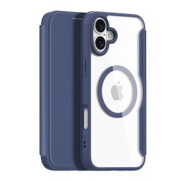 Dux Ducis Etui do iPhone 16 Dux Ducis Skin X Pro MagSafe Klapka Niebieskie