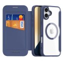 Dux Ducis Etui do iPhone 16 Dux Ducis Skin X Pro MagSafe Klapka Niebieskie