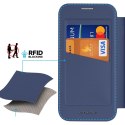 Dux Ducis Etui do iPhone 16 Dux Ducis Skin X Pro MagSafe Klapka Niebieskie