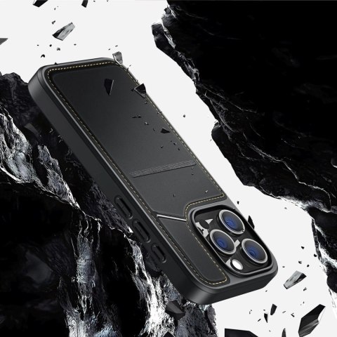 Dux Ducis Etui do iPhone 16 Pro Dux Ducis Rafi II Mag MagSafe z RFID Czarne Dux Ducis Etui do iPhone 16 Pro Dux Ducis Rafi II Mag MagSafe z RFID Czarne