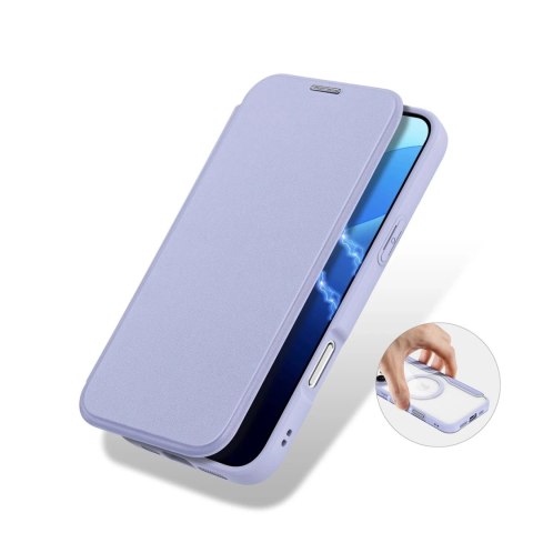 Dux Ducis Etui do iPhone 16 Pro Dux Ducis Skin X Pro MagSafe Fioletowe Dux Ducis Etui do iPhone 16 Pro Dux Ducis Skin X Pro MagSafe Fioletowe