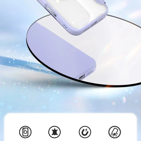 Dux Ducis Etui do iPhone 16 Pro Dux Ducis Skin X Pro MagSafe Fioletowe Dux Ducis Etui do iPhone 16 Pro Dux Ducis Skin X Pro MagSafe Fioletowe