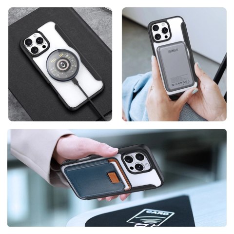 Dux Ducis Etui do iPhone 16 Pro Dux Ducis Skin X Pro MagSafe Klapka Czarne Dux Ducis Etui do iPhone 16 Pro Dux Ducis Skin X Pro MagSafe Klapka Czarne