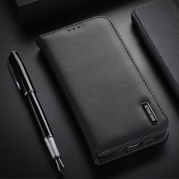 Dux Ducis Etui do iPhone 16 Pro Max Dux Ducis Hivo Skórzane z RFID Czarne