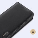 Dux Ducis Etui do iPhone 16 Pro Max Dux Ducis Hivo Skórzane z RFID Czarne