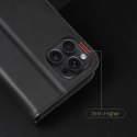 Dux Ducis Etui do iPhone 16 Pro Max Dux Ducis Hivo Skórzane z RFID Czarne