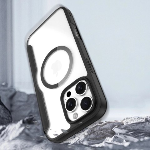 Dux Ducis Etui do iPhone 16 Pro Max Dux Ducis Skin X Pro MagSafe Czarne Dux Ducis Etui do iPhone 16 Pro Max Dux Ducis Skin X Pro MagSafe Czarne