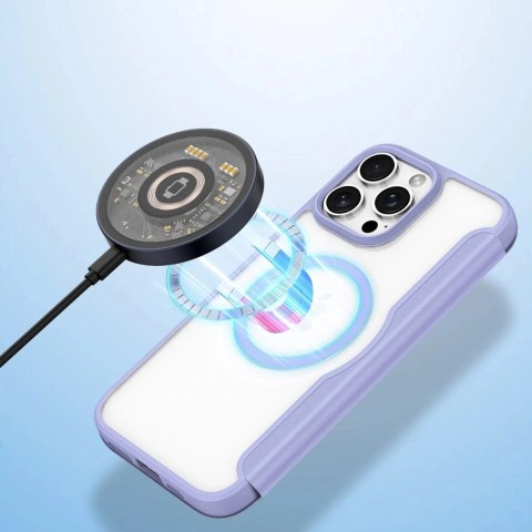 Dux Ducis Etui do iPhone 16 Pro Max Dux Ducis Skin X Pro MagSafe Fioletowe Dux Ducis Etui do iPhone 16 Pro Max Dux Ducis Skin X Pro MagSafe Fioletowe