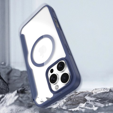 Dux Ducis Etui do iPhone 16 Pro Max Dux Ducis Skin X Pro MagSafe Niebieskie Dux Ducis Etui do iPhone 16 Pro Max Dux Ducis Skin X Pro MagSafe Niebieskie