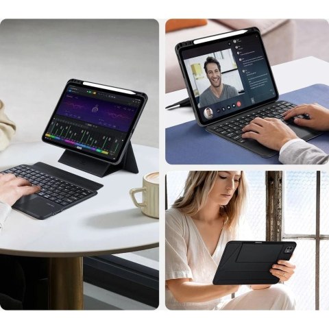Dux Ducis Etui ochronne z klawiaturą bluetooth do iPad Pro 11 (2024) DUX DUCIS DK Czarne Dux Ducis Etui ochronne z klawiaturą bluetooth do iPad Pro 11 (2024) DUX DUCIS DK Czarne