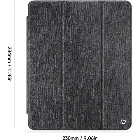 Dux Ducis Etui ochronne z miejscem na rysik do iPad Pro 13 (2024) DUX DUCIS UNID Czarne Dux Ducis Etui ochronne z miejscem na rysik do iPad Pro 13 (2024) DUX DUCIS UNID Czarne