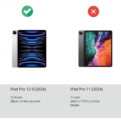 Dux Ducis Etui ochronne z miejscem na rysik do iPad Pro 13 (2024) DUX DUCIS UNID Czarne Dux Ducis Etui ochronne z miejscem na rysik do iPad Pro 13 (2024) DUX DUCIS UNID Czarne