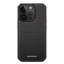 Dux Ducis Etui portfel Dux Ducis Rafi Mag z podstawką 3w1 do iPhone 13 Pro z MagSafe i blokadą RFID - czarne
