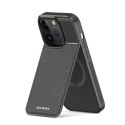 Dux Ducis Etui portfel Dux Ducis Rafi Mag z podstawką 3w1 do iPhone 13 Pro z MagSafe i blokadą RFID - czarne