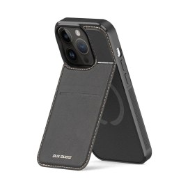 Dux Ducis Etui portfel Dux Ducis Rafi Mag z podstawką 3w1 do iPhone 13 Pro z MagSafe i blokadą RFID - czarne