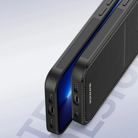 Dux Ducis Etui portfel Dux Ducis Rafi Mag z podstawką 3w1 do iPhone 13 Pro z MagSafe i blokadą RFID - czarne Dux Ducis Etui portfel Dux Ducis Rafi Mag z podstawką 3w1 do iPhone 13 Pro z MagSafe i blokadą RFID - czarne