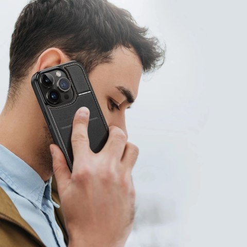 Dux Ducis Etui portfel Dux Ducis Rafi Mag z podstawką 3w1 do iPhone 13 Pro z MagSafe i blokadą RFID - czarne Dux Ducis Etui portfel Dux Ducis Rafi Mag z podstawką 3w1 do iPhone 13 Pro z MagSafe i blokadą RFID - czarne