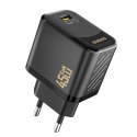 Dudao Ładowarka sieciowa Czarna Dudao A28 GaN 45W USB-C | Szybkie ładowanie