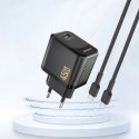 Dudao Ładowarka sieciowa Czarna Dudao A28 GaN 45W USB-C | Szybkie ładowanie