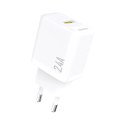 Dudao Ładowarka sieciowa Dudao A23 2.4A USB-A | Szybkie ładowanie | Biała