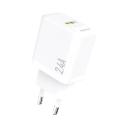 Dudao Ładowarka sieciowa Dudao A23 2.4A USB-A | Szybkie ładowanie | Biała