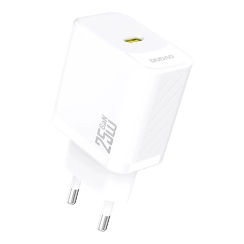 Dudao Ładowarka sieciowa Dudao A27 Biała GaN USB-C Ładowarka | Kompaktowa, Szybka Dudao Ładowarka sieciowa Dudao A27 Biała GaN USB-C Ładowarka | Kompaktowa, Szybka