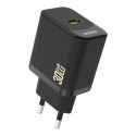 Dudao Ładowarka sieciowa Dudao A27P Czarna USB-C 30W GaN | Kompaktowa i Wydajna
